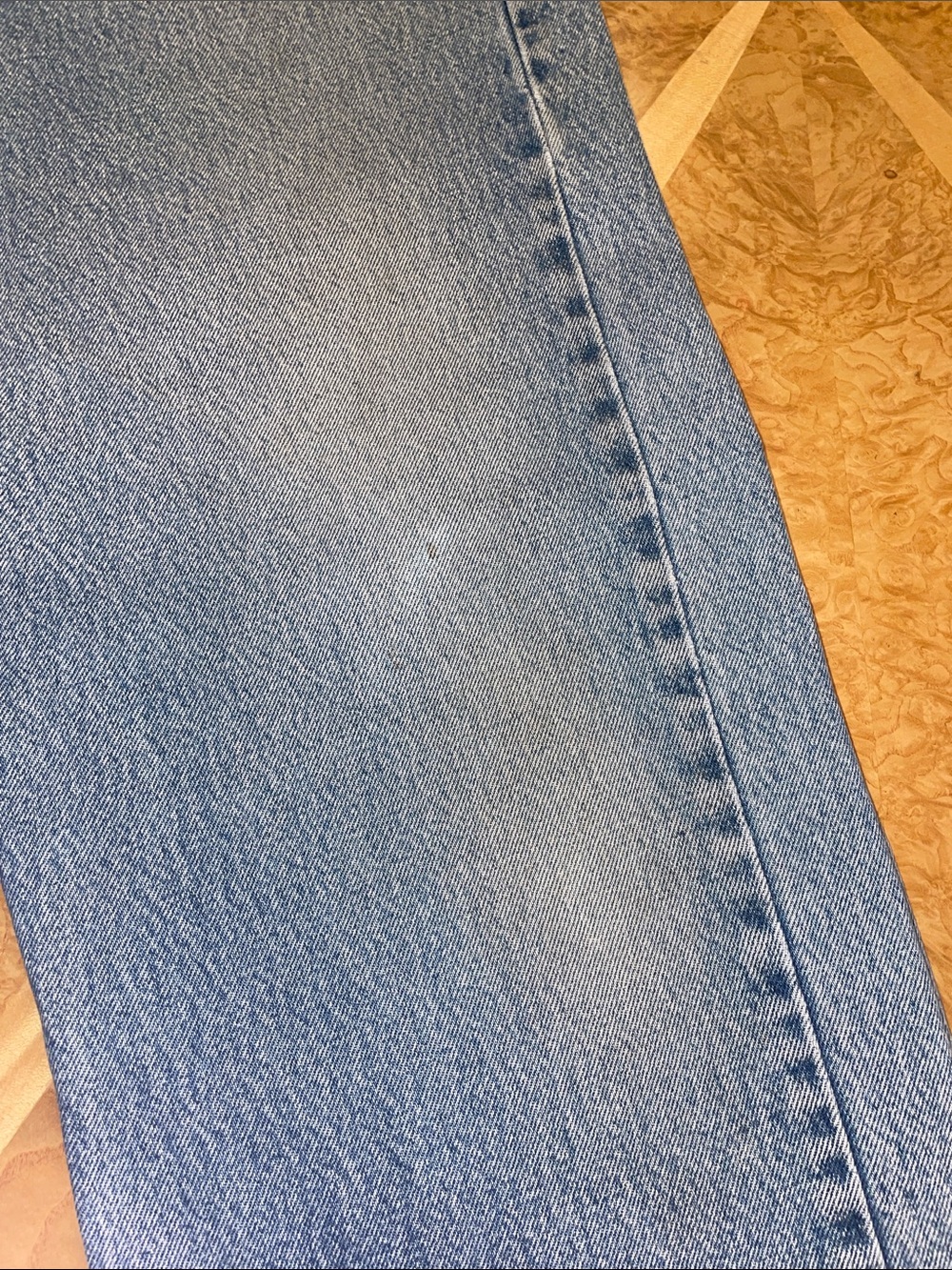 Carhartt Men's Light Wash Straight Jeans Size 40x32 - Picture 13 of 16